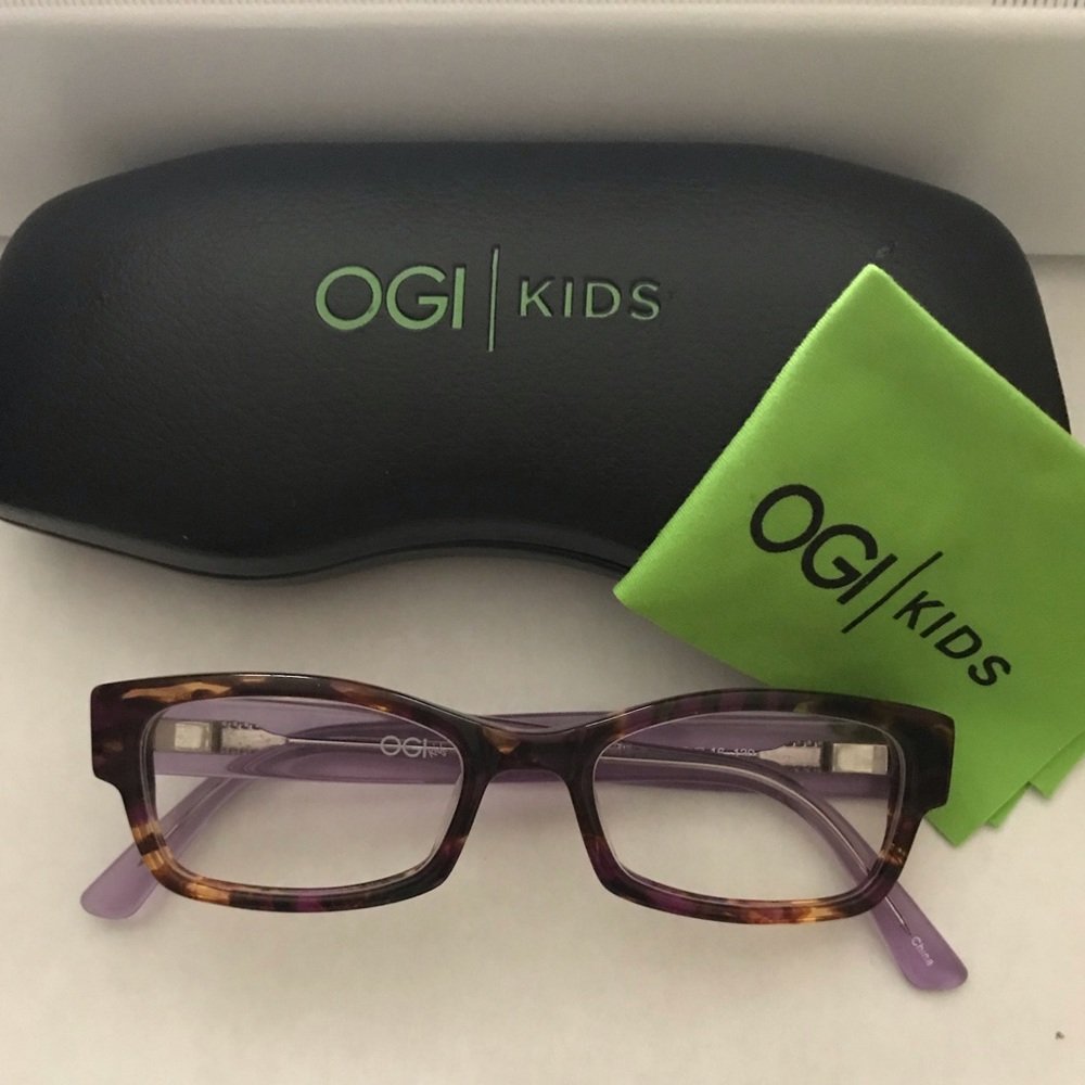 OGI Kids Eye Glasses Tortoise/Purple